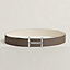 View: , H d'Ancre belt buckle & Reversible leather strap 38 mm