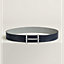 View: , H d'Ancre belt buckle & Reversible leather strap 38 mm