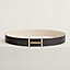 View: , H d'Ancre belt buckle & Reversible leather strap 38 mm