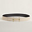 View: , H d'Ancre belt buckle & Reversible leather strap 38 mm