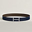 View: , H d'Ancre belt buckle & Reversible leather strap 38 mm