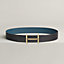 H d'Ancre belt buckle & Reversible leather strap 38&nbsp;mm, View: , view 1 of 3