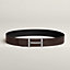 View: , H d'Ancre belt buckle & Reversible leather strap 38 mm