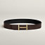 View: , H d'Ancre belt buckle & Reversible leather strap 38 mm
