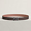 H Day & Night reversible belt buckle & Reversible leather strap 32 mm, view 2 of 2