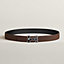 View: , H Day & Night reversible belt buckle & Reversible leather strap 32 mm