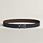 H Day & Night reversible belt buckle & Reversible leather strap 32 mm, view 1 of 2