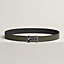 H Day & Night reversible belt buckle & Reversible leather strap 32 mm, view 1 of 2