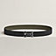 H Day & Night reversible belt buckle & Reversible leather strap 32 mm, view 2 of 2