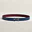 H Day & Night reversible belt buckle & Reversible leather strap 32 mm, view 1 of 2