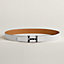 H Day & Night reversible belt buckle & Reversible leather strap 32 mm, view 2 of 2