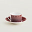 H Deco rouge breakfast cup and saucer, View: Worn, worn, view 3 of 3