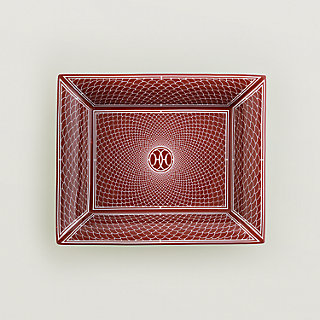 【新品】HERMES Hデコ サービングプレート31cm H Deco rouge change tray | Hermès Mainland China