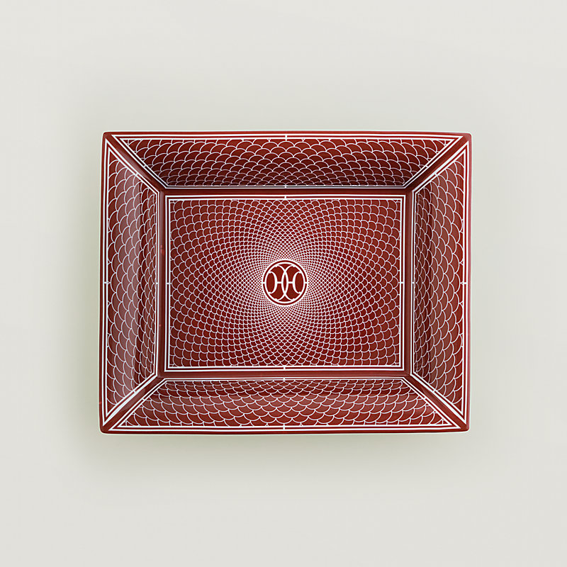 H Deco rouge change tray