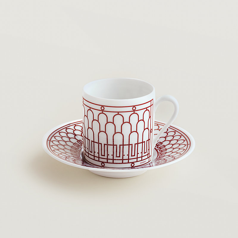 H Deco tea cup and saucer