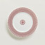 View: Worn, H Deco rouge dessert plate n°1