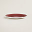 View: Worn, H Deco rouge dessert plate n°2