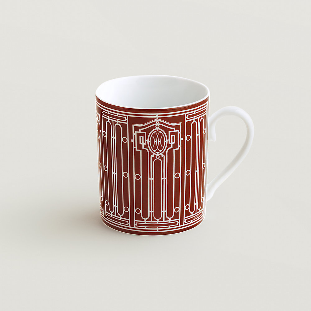 H Deco rouge mug n°2 | Hermès Mainland China