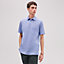 View: Worn, H embroidered buttoned polo shirt
