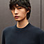 “H en Echelle”圆领山羊绒针织衫, 视图: 图片：产品佩戴, worn, 当前为第4张（共5张）