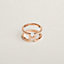 View: front, H en Rond scarf 90 ring