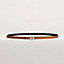 H Enroule belt buckle & Reversible leather strap 13&nbsp;mm, View: , view 2 of 3