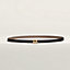 H Enroule belt buckle & Reversible leather strap 13&nbsp;mm, View: , view 1 of 3