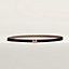 H Enroule belt buckle & Reversible leather strap 13&nbsp;mm, View: , view 1 of 3