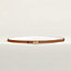 H Enroule belt buckle & Reversible leather strap 13&nbsp;mm, View: , view 1 of 3