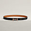 View: , H Equestre belt buckle & Hermès sur Mer reversible leather strap 24 mm
