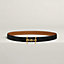 View: , H Equestre belt buckle & Reversible leather strap 24 mm