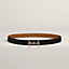 View: , H Equestre belt buckle & Reversible leather strap 24 mm