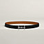 View: , H Equestre belt buckle & Reversible leather strap 24 mm
