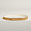 View: , H Equestre belt buckle & Reversible leather strap 24 mm
