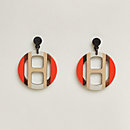 View: front, H Equipe earrings