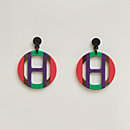 View: front, H Equipe earrings