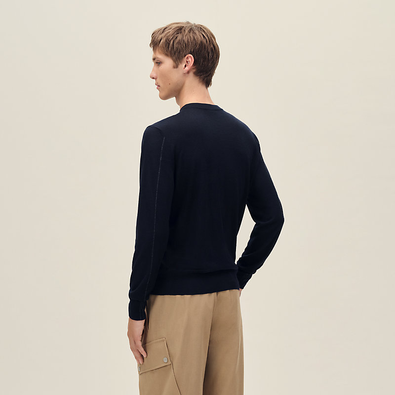 "H Etriviere" crewneck sweater