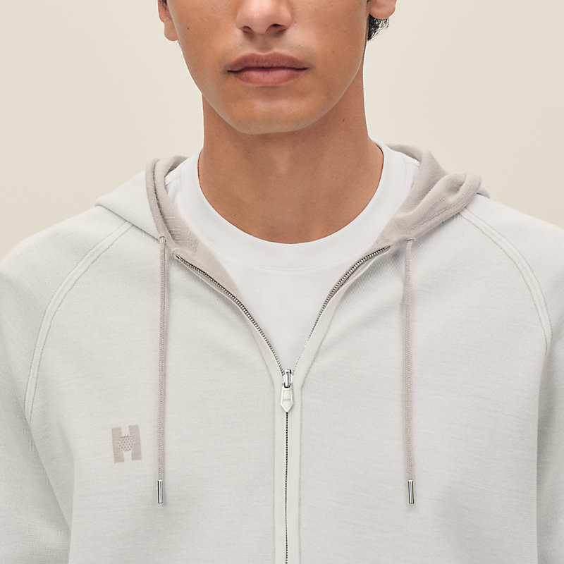 “H Golf”双面连帽夹克