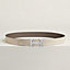 H Guillochee belt buckle & Reversible leather strap 32 mm, view 2 of 2