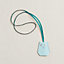 View: front, H hibouton clochette key ring