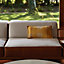 H Horizon pillow, small model, View: Worn, worn, view 2 of 4