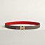 H Infini belt buckle & Reversible leather strap 24 mm, view 2 of 3