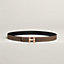 View: , H Infini belt buckle & Reversible leather strap 24 mm