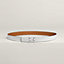 View: , H Infini belt buckle & Reversible leather strap 24 mm