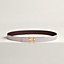 View: , H Infini belt buckle & Reversible leather strap 24 mm