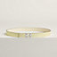 View: , H Infini belt buckle & Reversible leather strap 24 mm