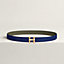View: , H Infini belt buckle & Reversible leather strap 24 mm