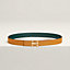 View: , H Infini belt buckle & Reversible leather strap 24 mm