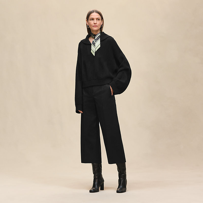 "H" long-sleeve sweater