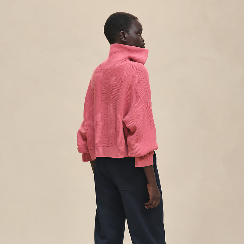 "H" long-sleeve sweater